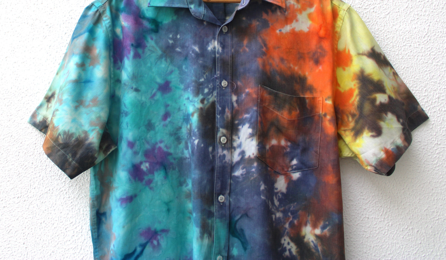 Fire and Water Tie-Dye Shirt (Unisex)